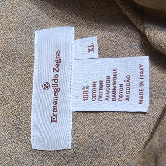 Ermenegildo Zegna Iridescent Color Shifting Long Sleeve Button Down Size XL - Picture 3 of 10